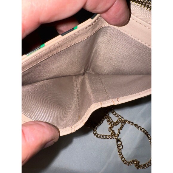 Mark & Graham Square Crossbody wallet green and black - Picture 6 of 7